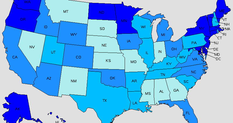 Highest Paid States For Massage Therapists