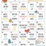 Christmas Countdown Calendar of Fun Family Activities