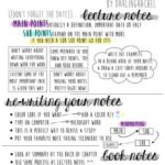 Note taking Ideas for Middle School